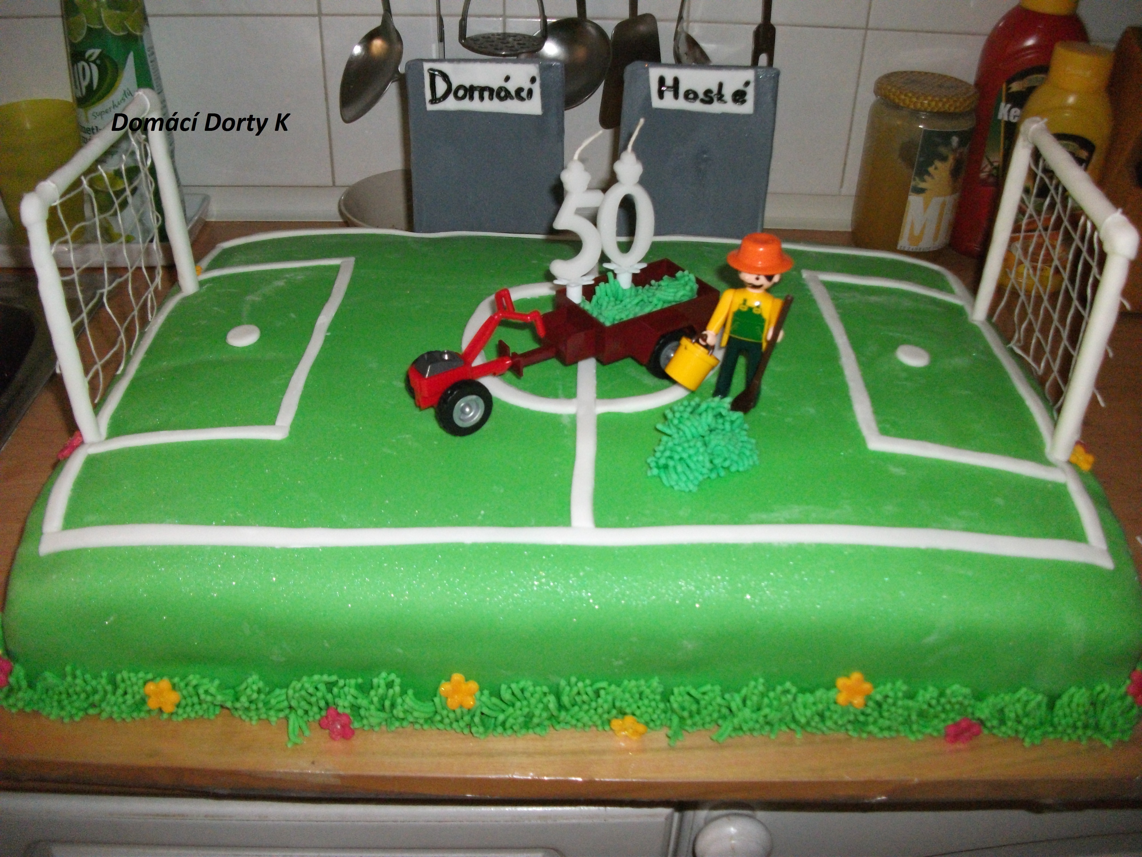 Fotbalové hřiště na padesátiny